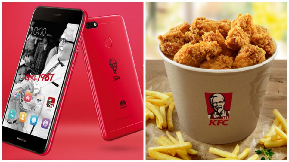 KFC začalo v Číně ve spolupráci s Huawei nabízet vlastní telefon